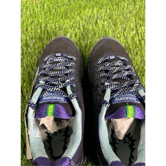 Saucony Peregrine 7 Arctic Womens Shoes Sneakers Size 5.5 Blue S10344-1 Everun - Picture 5 of 7